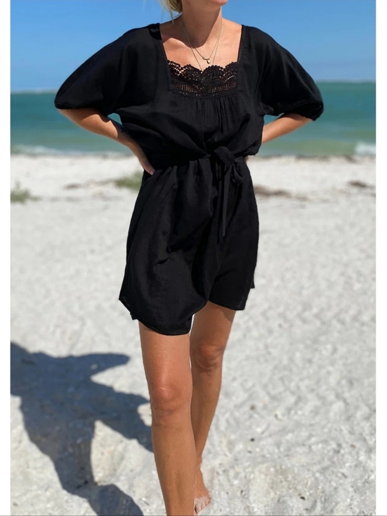 Emerson Fry Dresses & Skirts - Emerson Fry India Collection Rosemary Dress in Black Organic Cotton XS / S New